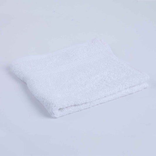 White 13x13 inch Washcloth